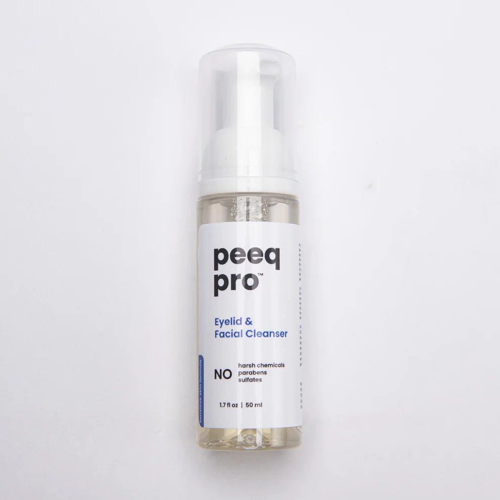 Sensitive Skin Eyelid & Facial Foaming Cleanser