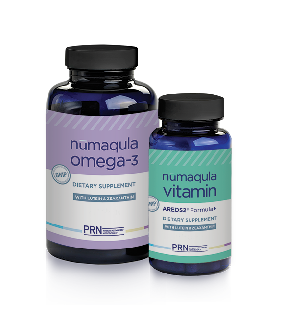 PRN Numaqula Omega-3 and Vitamin Package 90 day supply